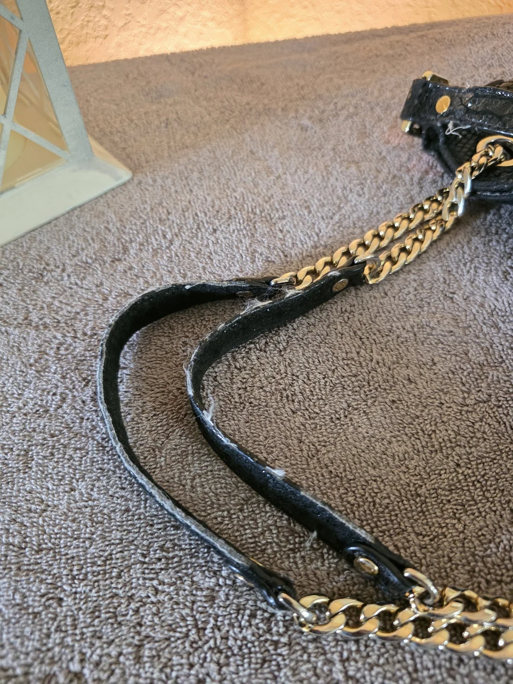 Michael Kors Black Chain Strap Shoulder Bag